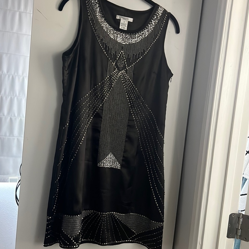 Vertigo Paris. Size Small. Black with beautiful beading.
